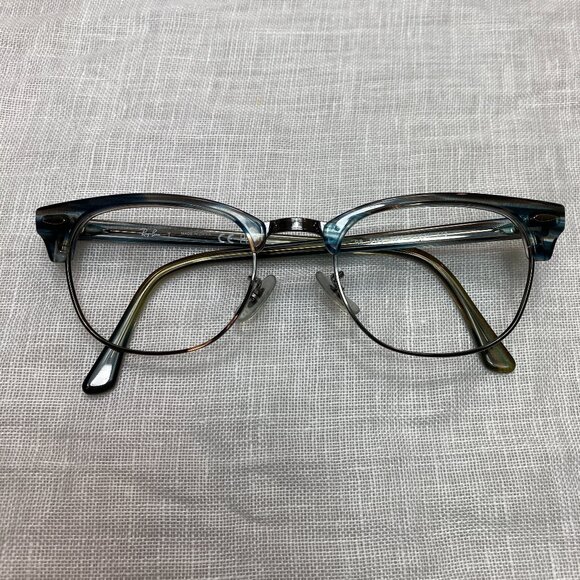 Ray-Ban RB 5154 5750 Eyeglasses Frame Blue Silver Mix 51-21-145